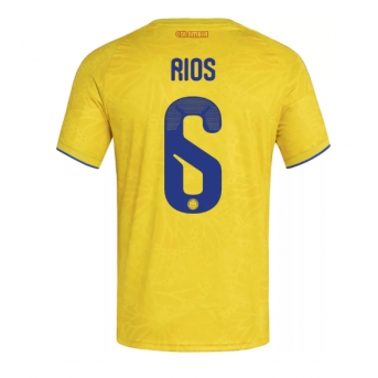 Billige Fotballdrakt Colombia Richard Rios #6 Replika Hjemmedrakt VM 2026 Kortermet